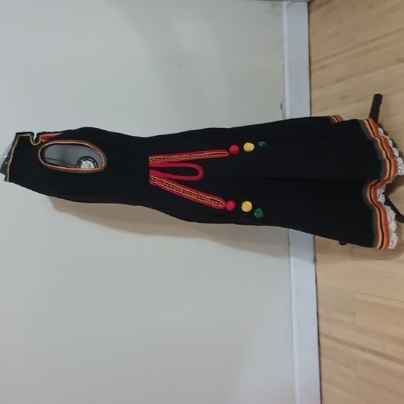 Vintage wool Bulgarian or eastern european traditional dress size large - Picture 3 of 5